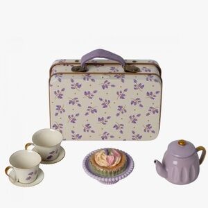 Maileg Afternoon Treat Tea Set (Purple)